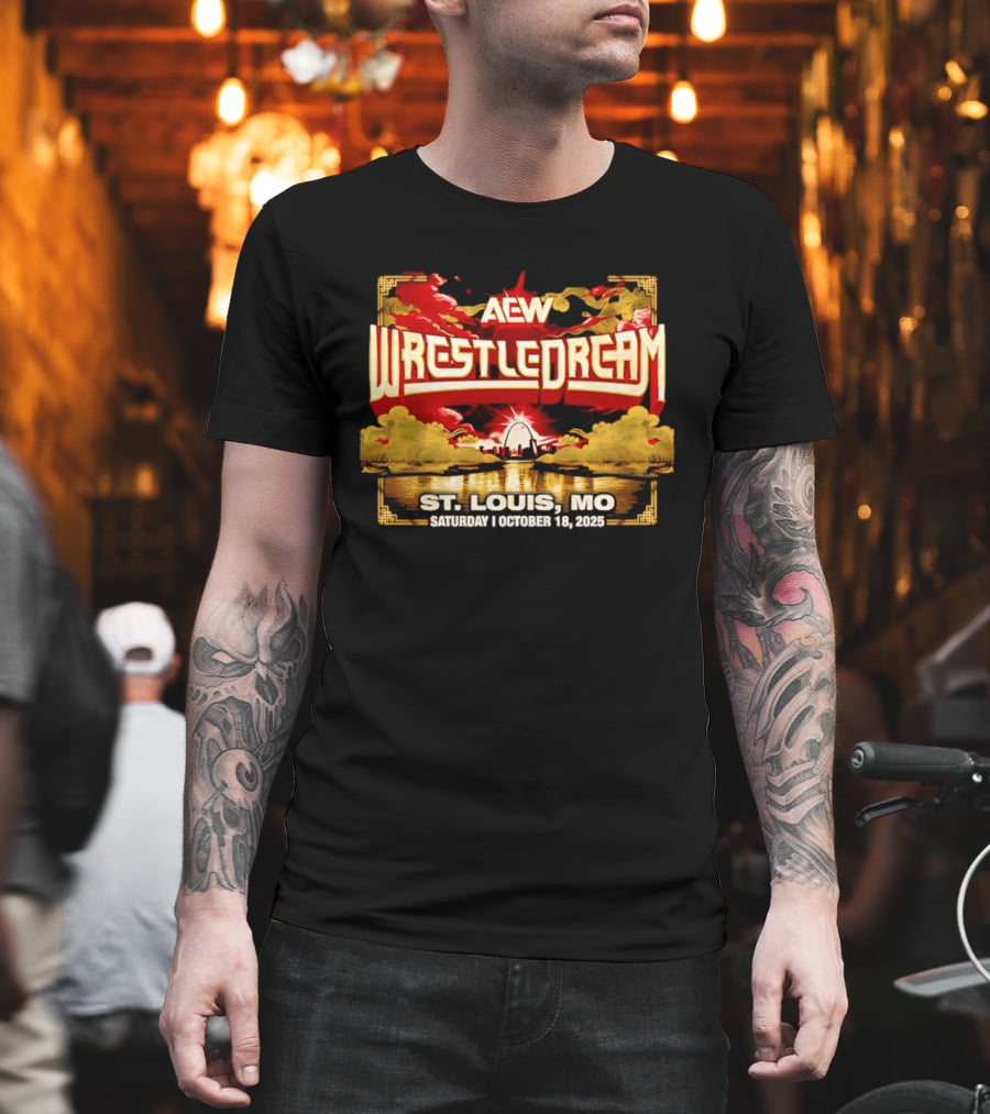 AEW WrestleDream October 18 2025 St Louis MO Event T-Shirt