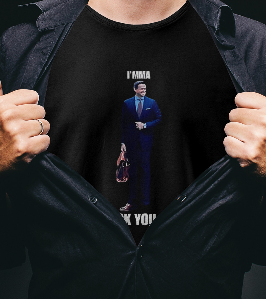 Aidan Kearney I'mma Fuck You Up Business Suit Humor T-Shirt
