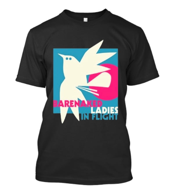 Barenaked Ladies In Flight Bird Tour 2024 Art Vintage Concert T-Shirt