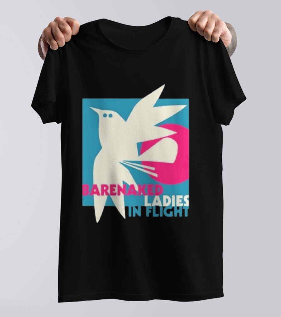 Barenaked Ladies In Flight Bird Tour 2024 Art Vintage Concert T-Shirt