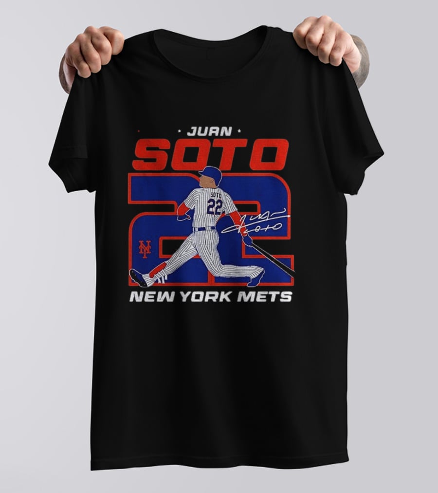 Juan Soto New York Mets 22 Baseball Player T-Shirt