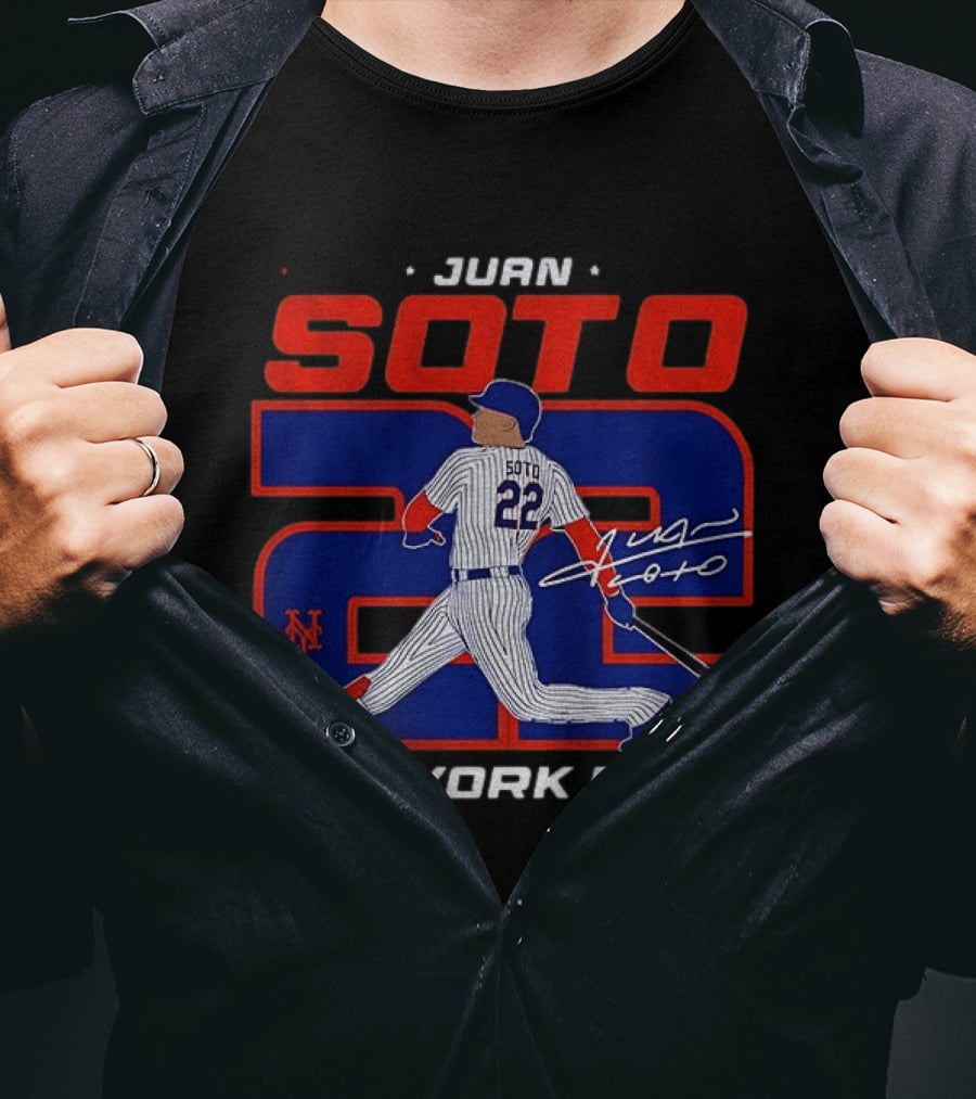 Juan Soto New York Mets 22 Baseball Player T-Shirt
