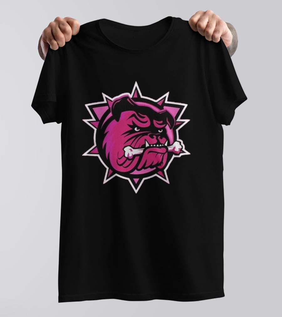 Brantford Bulldogs Pink In The Rink Night 2024 T-Shirt