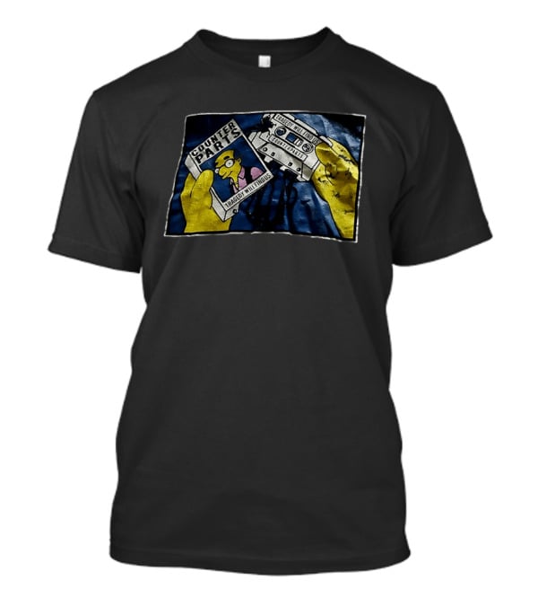 Counterparts Tragedy Will Find Us Cassette Tape Cartoon T-Shirt