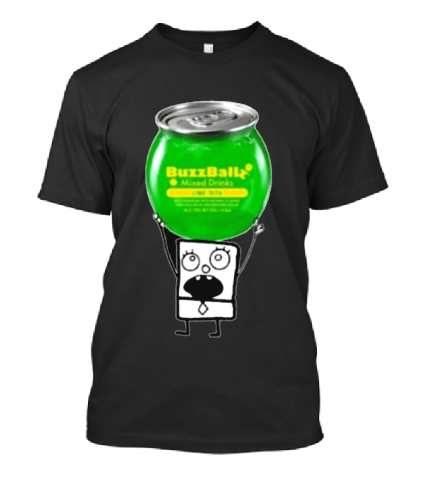 Doodlebob Lime Rita Buzzball Mixed Drinks T-Shirt
