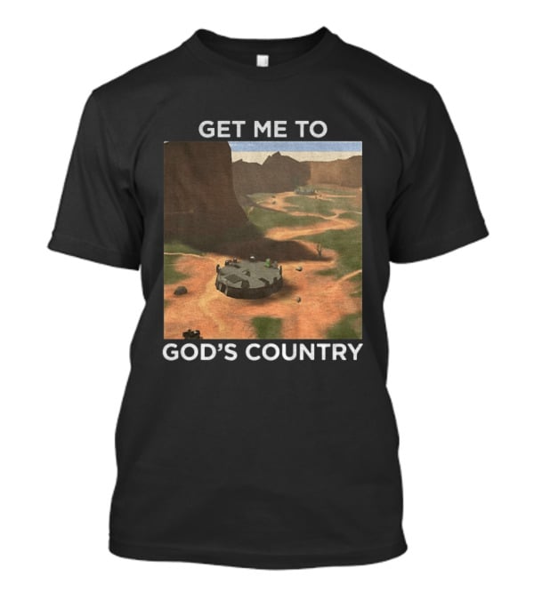 Get Me To God's Country Multiplayer Maps T-Shirt