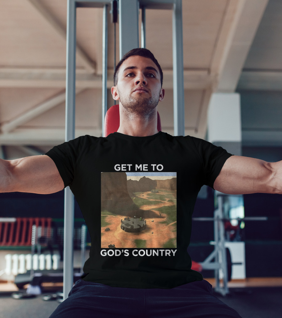 Get Me To God's Country Multiplayer Maps T-Shirt