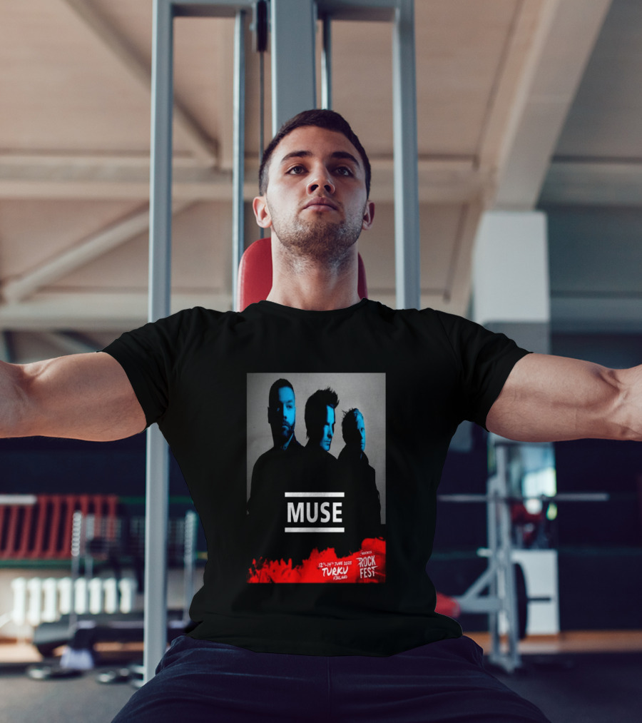 Muse Rockfest Turku 12th 14th June 2025 Finland T-Shirt