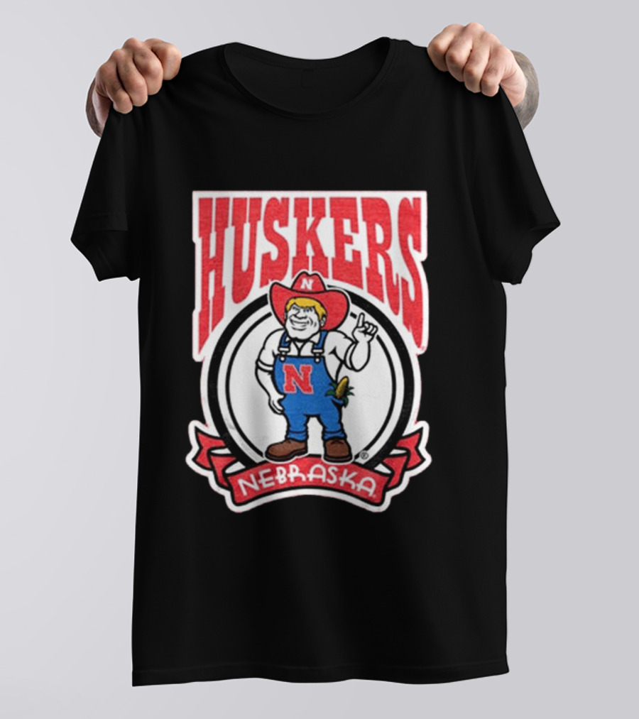 Huskers Nebraska Cornhuskers Vintage Logo 2024 T-Shirt