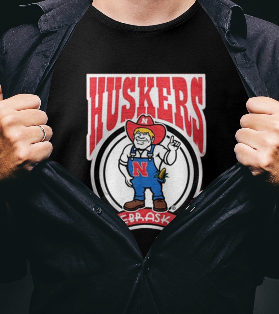 Huskers Nebraska Cornhuskers Vintage Logo 2024 T-Shirt