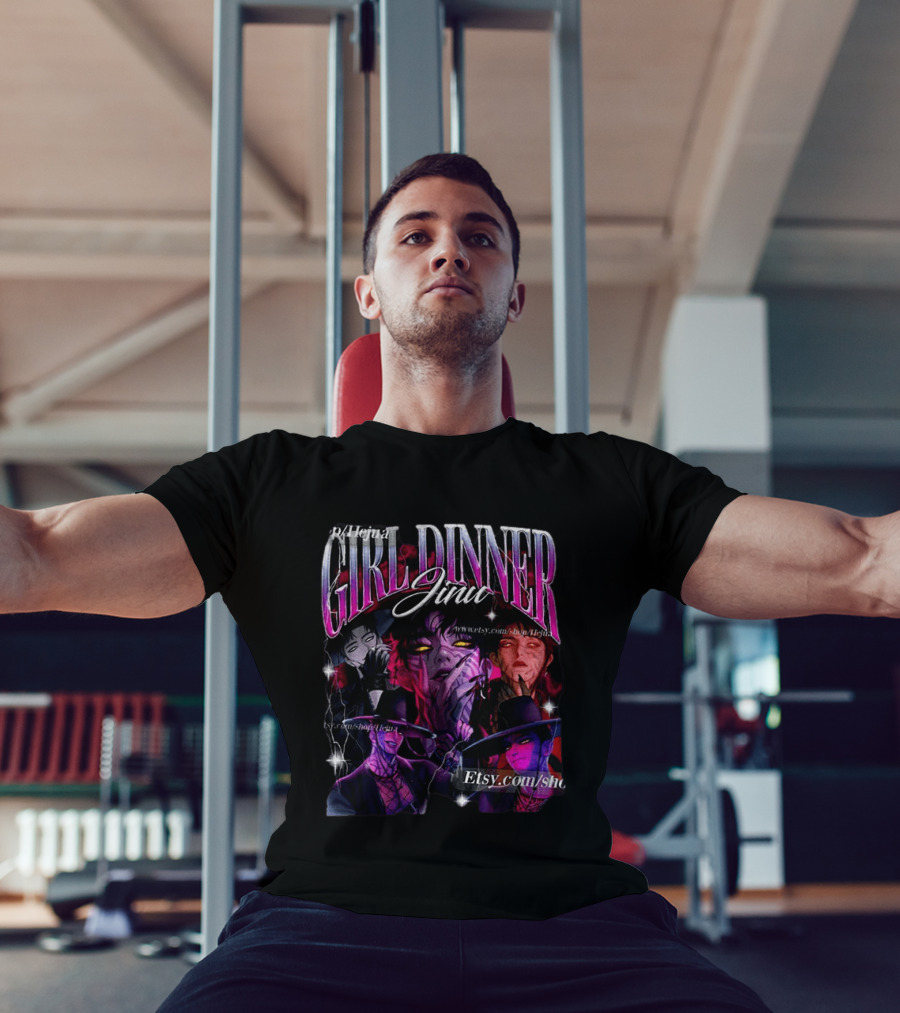 Girl Dinner Jinx Etsy Villain Crush Aesthetic T-Shirt