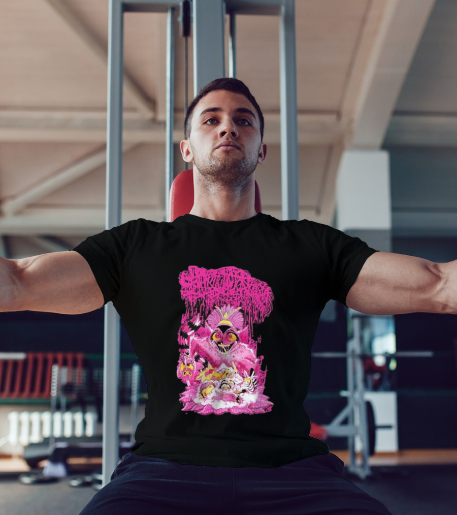 New Sanguisugabogg Pink Monster King Julian Purple T-Shirt