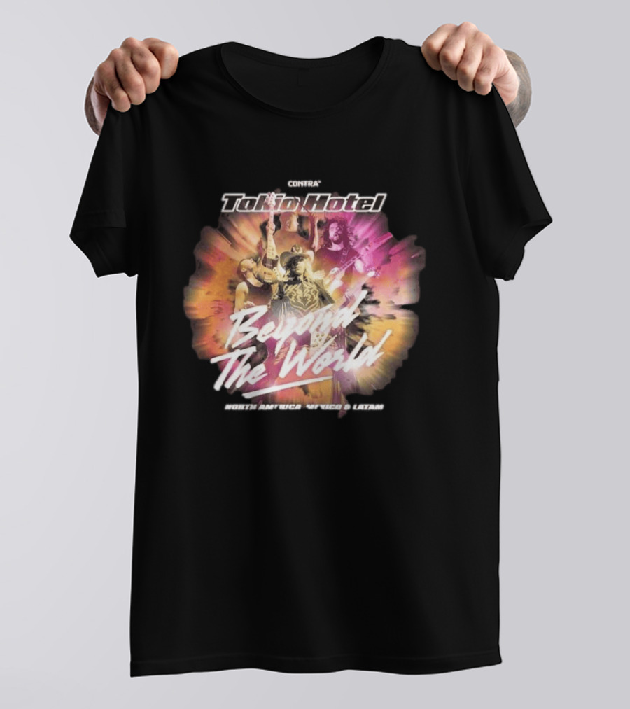 Tokio Hotel Beyond The World South America Mexico LATAM Tour 2024 T-Shirt