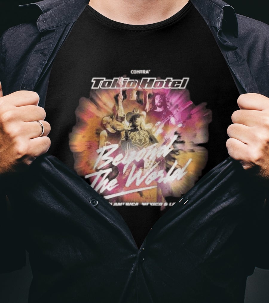 Tokio Hotel Beyond The World South America Mexico LATAM Tour 2024 T-Shirt