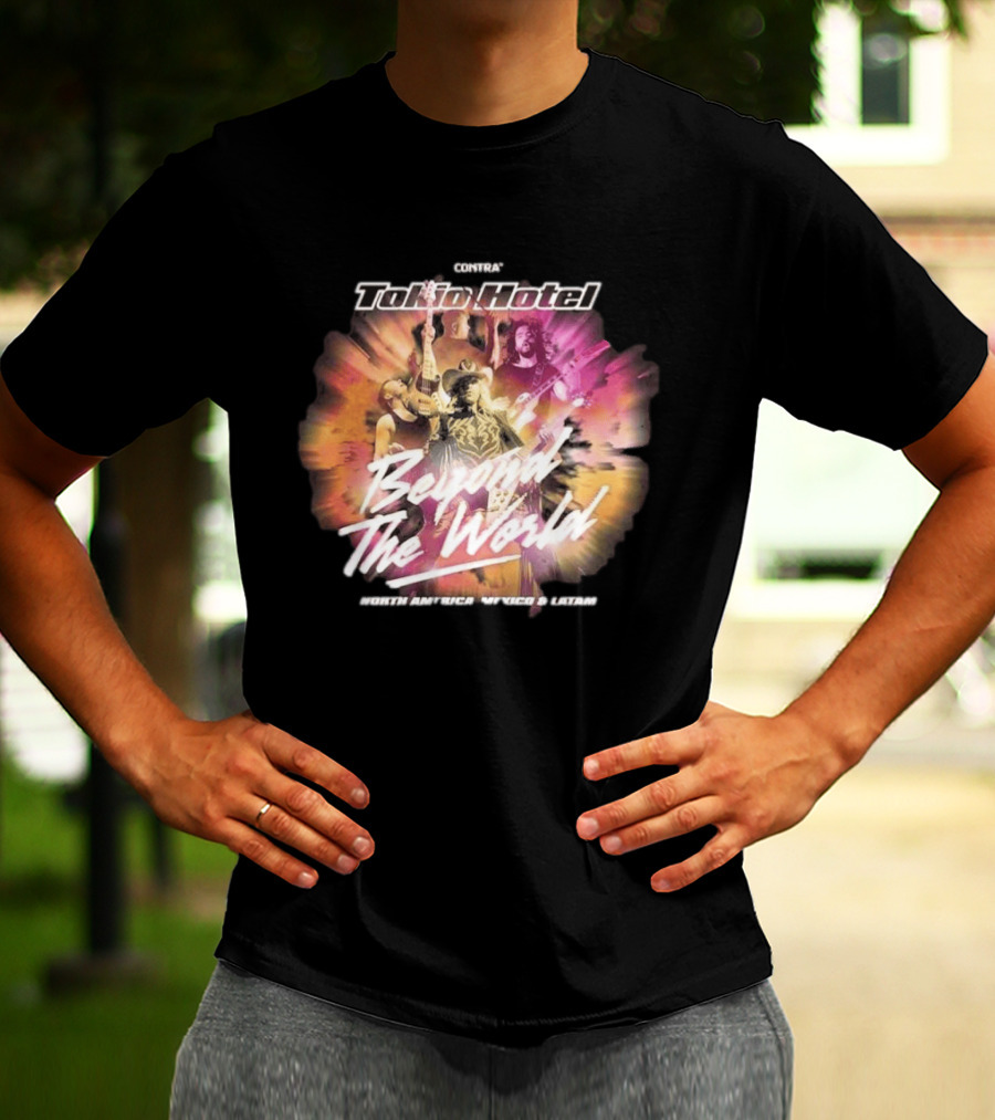 Tokio Hotel Beyond The World South America Mexico LATAM Tour 2024 T-Shirt