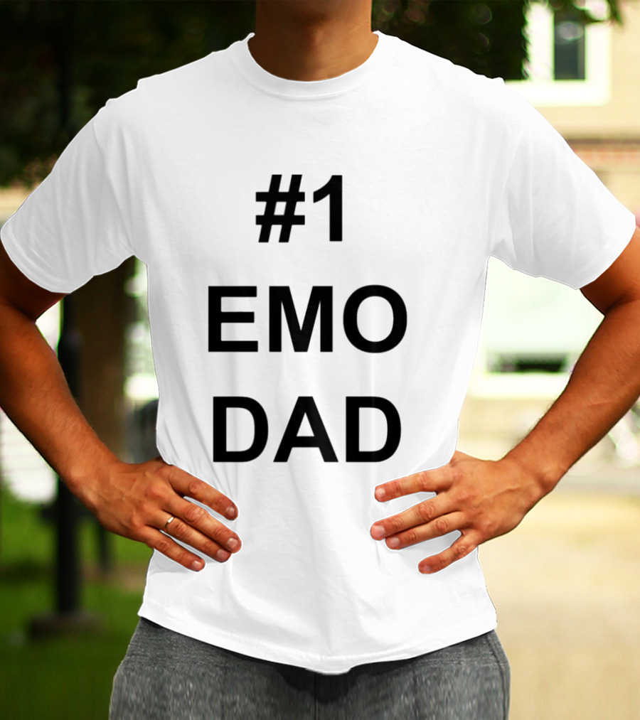 #1 Emo Dad T-Shirt