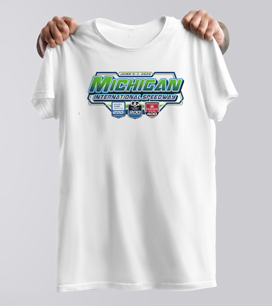 June 12 14 2026 Michigan International Speedway 200 400 T-Shirt