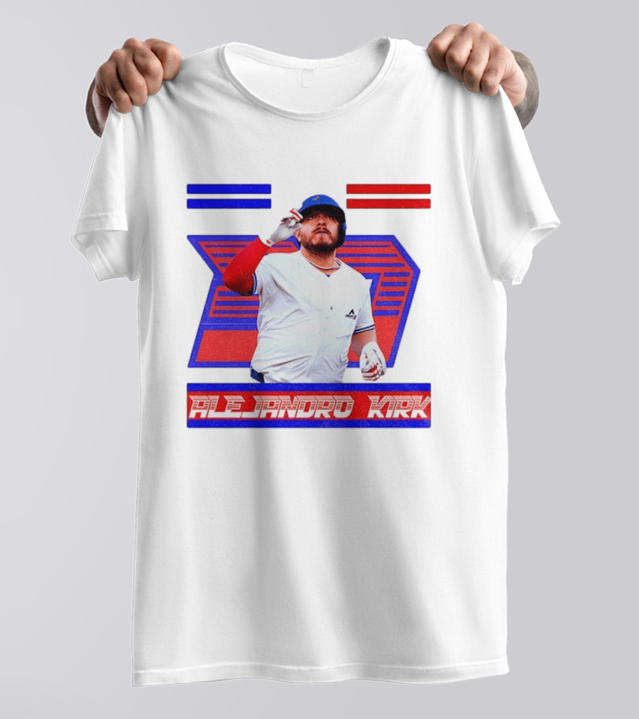 Alejandro Kirk Toronto Blue Jays 2025 MLB Player T-Shirt