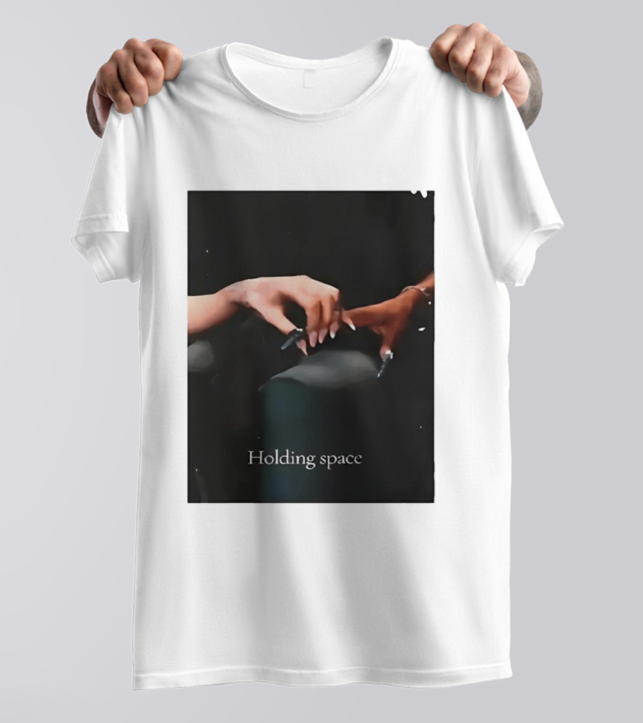 Ariana Cynthia Holding Space Wicked Finger Connection T-Shirt