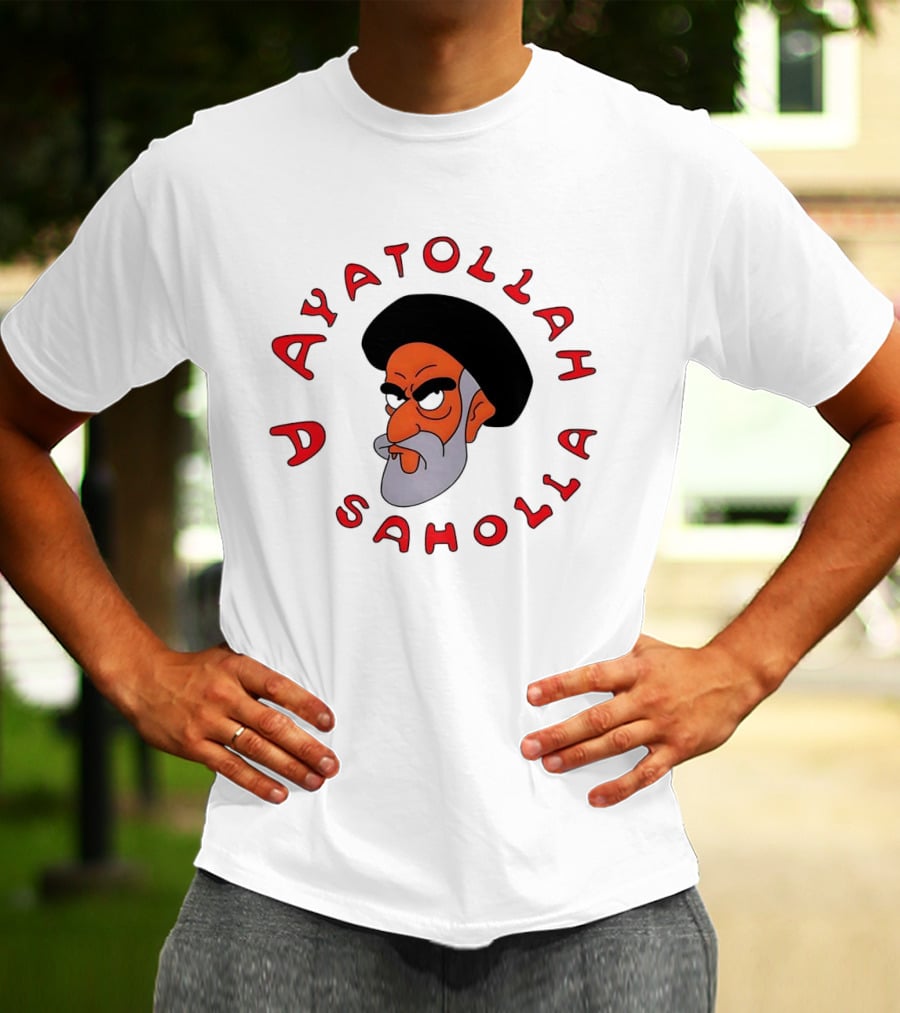 Ayatollah Asaholla Simpsons T-Shirt