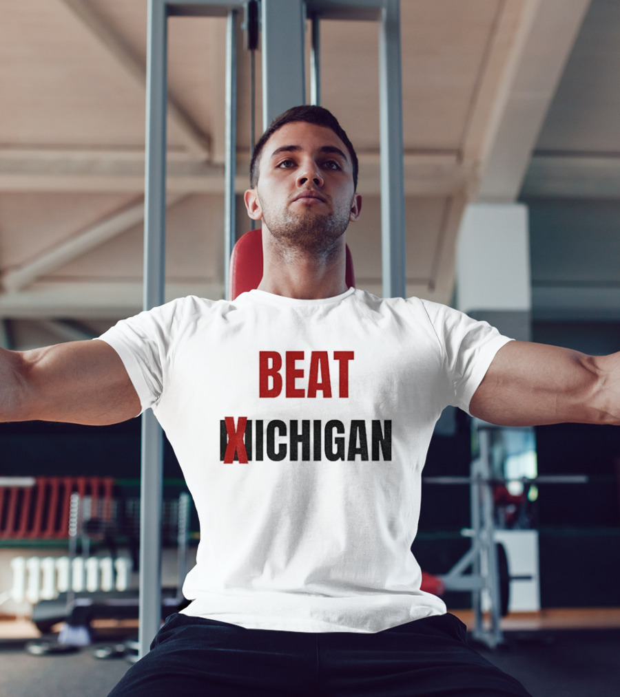 Beat Michigan Ohio State Buckeyes Football NCAA 2025 Rivalry Game T-Shirt