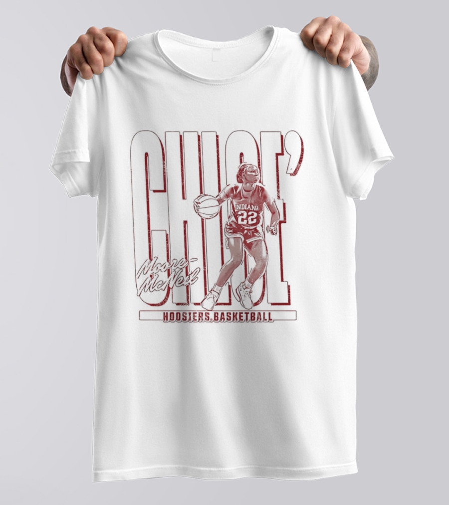 Chloe Moore McNeil Indiana Hoosiers Basketball Player T-Shirt