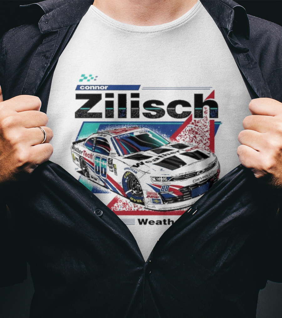 Connor Zilisch WeatherTech Car JR Motorsports Team T-Shirt