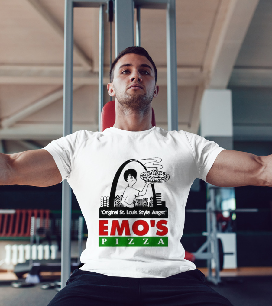 Original St. Louis Style Angst Emo's Pizza T-Shirt