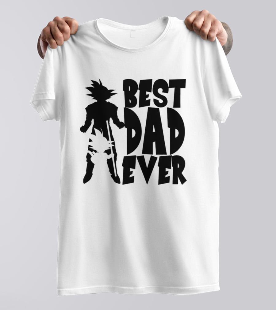 Best Dad Ever Goku Dragon Ball T-Shirt