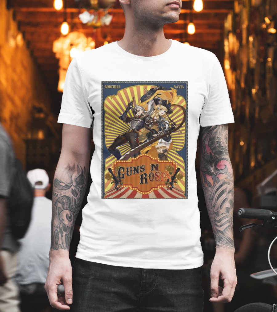 Guns N Roses Navia Boothill Style Concept T-Shirt