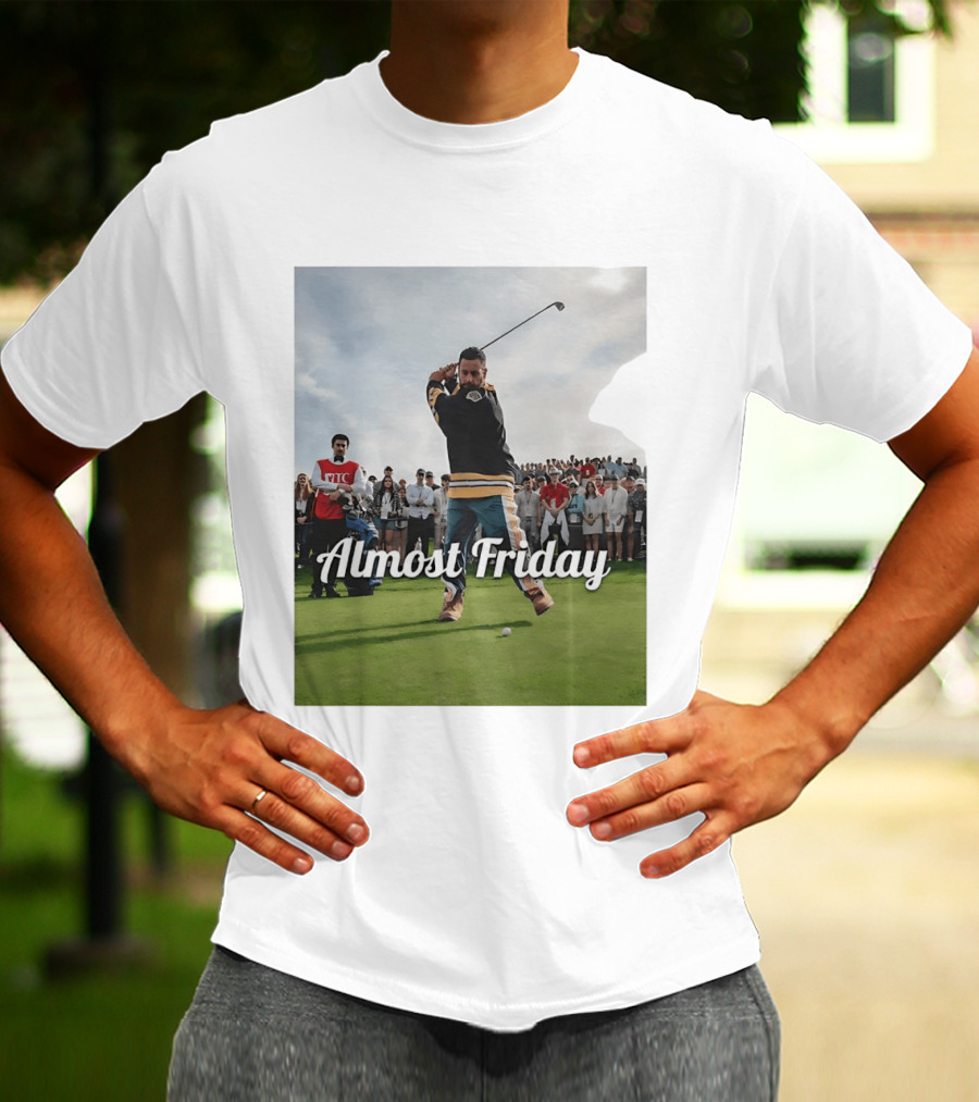 Happy Gilmore Almost Friday Hockey Golf Scene T-Shirt