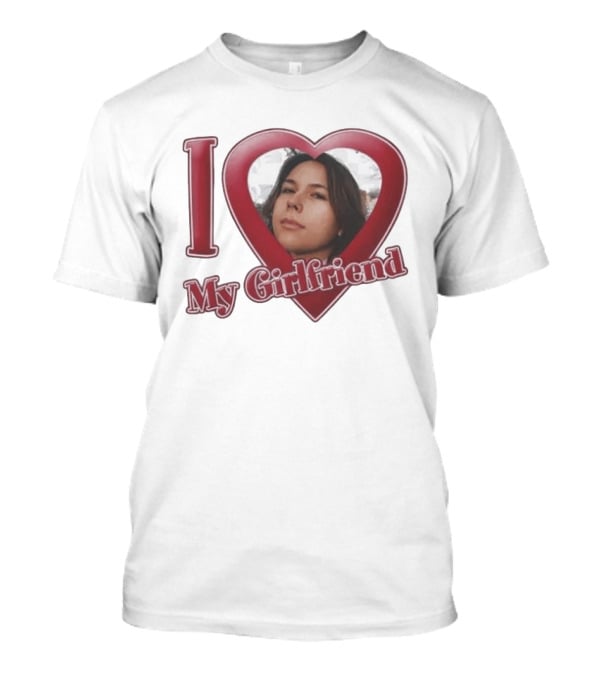 I Heart My Girlfriend Gigi Perez Photo Inside Heart T-Shirt