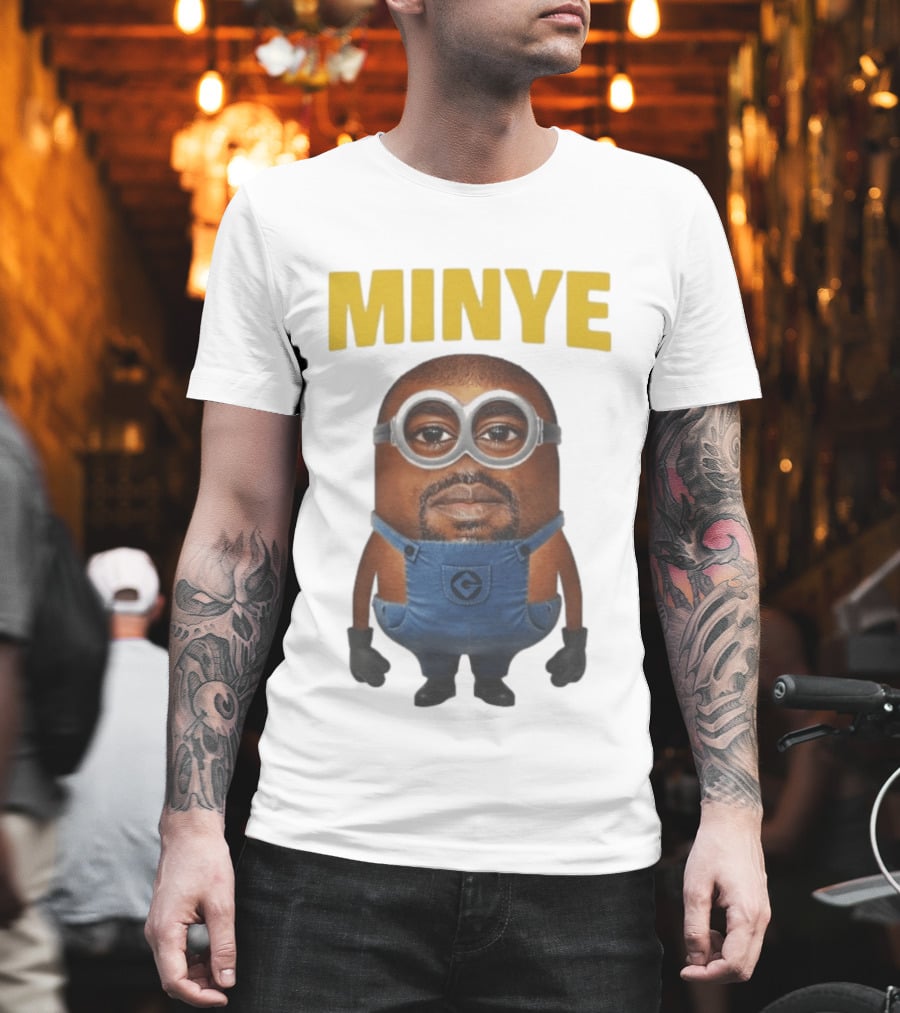 Minye Kanye Fusion Character Minion T-Shirt