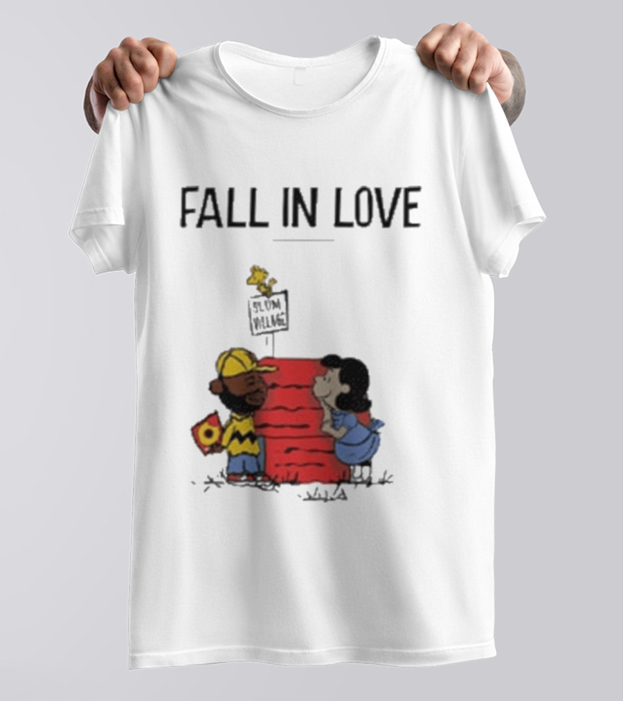 Fall In Love J Dilla Slum Village Lucy Peanuts T-Shirt