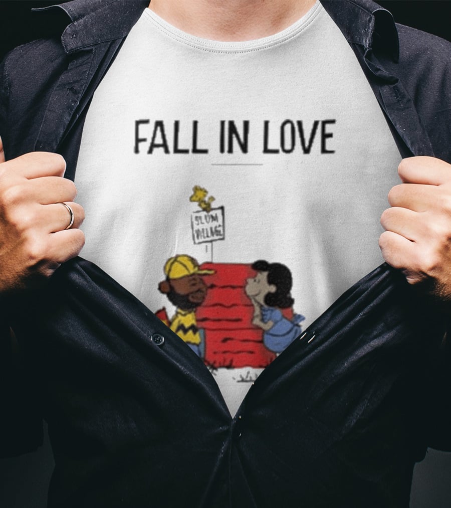 Fall In Love J Dilla Slum Village Lucy Peanuts T-Shirt