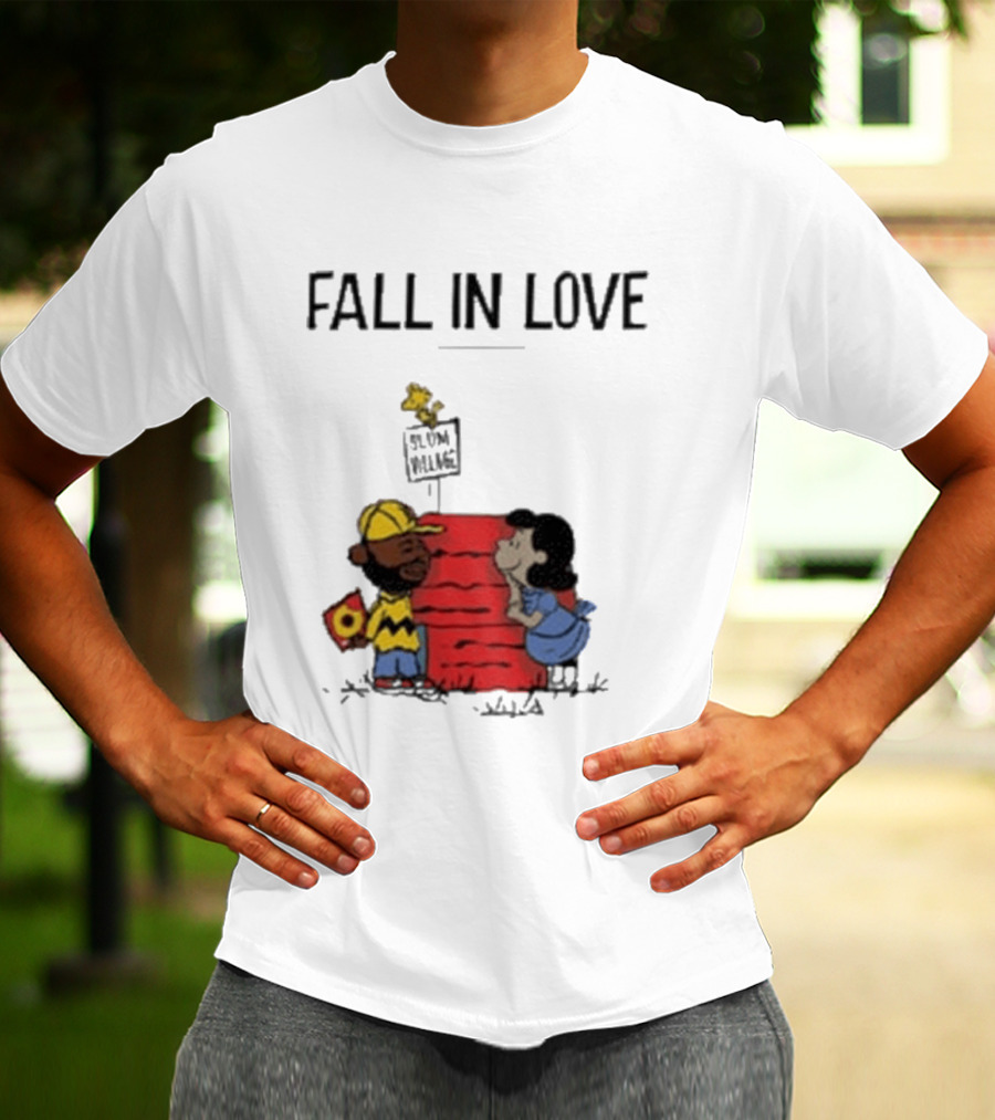 Fall In Love J Dilla Slum Village Lucy Peanuts T-Shirt