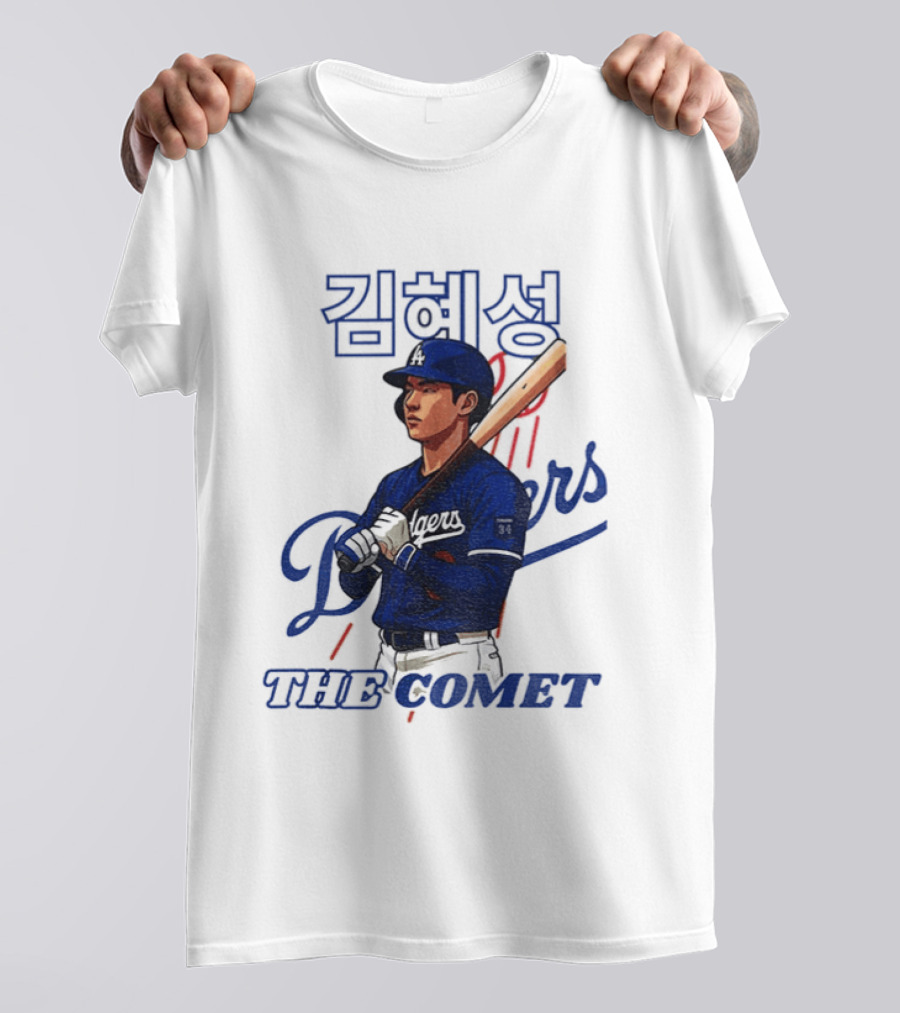 Kim Hye Seong Dodgers Baseball The Comet T-Shirt