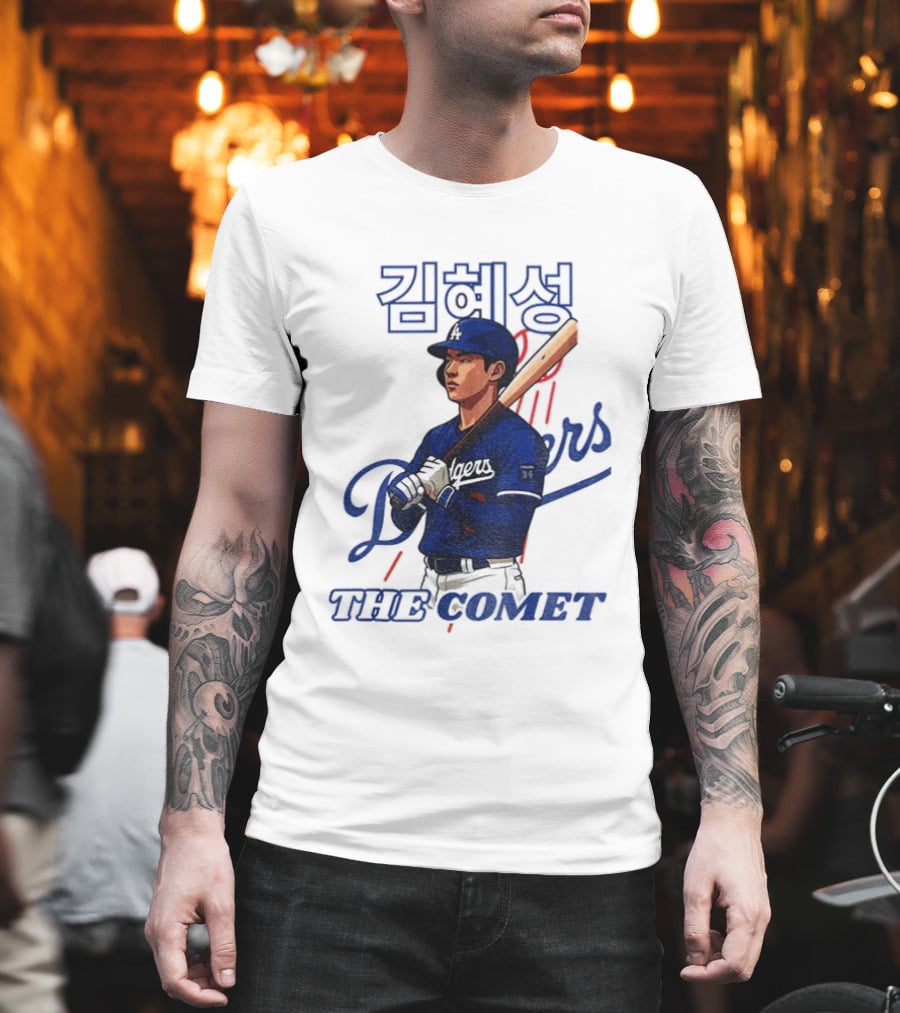 Kim Hye Seong Dodgers Baseball The Comet T-Shirt