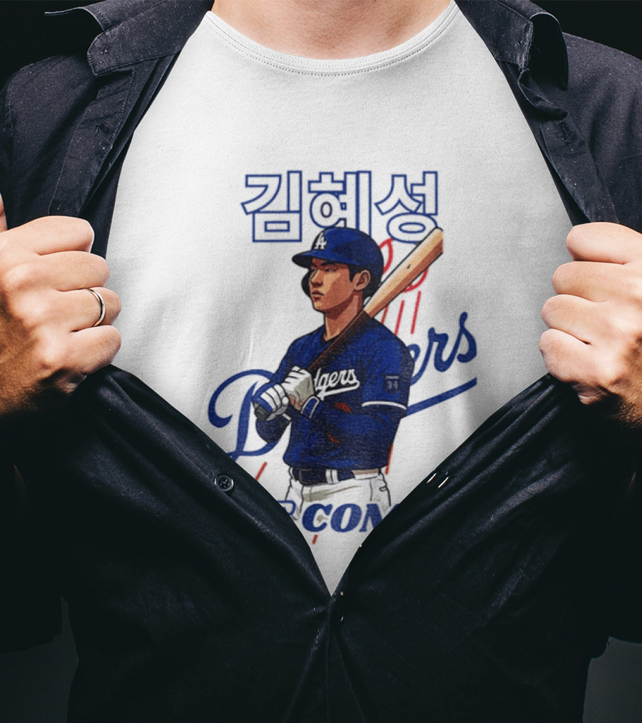 Kim Hye Seong Dodgers Baseball The Comet T-Shirt