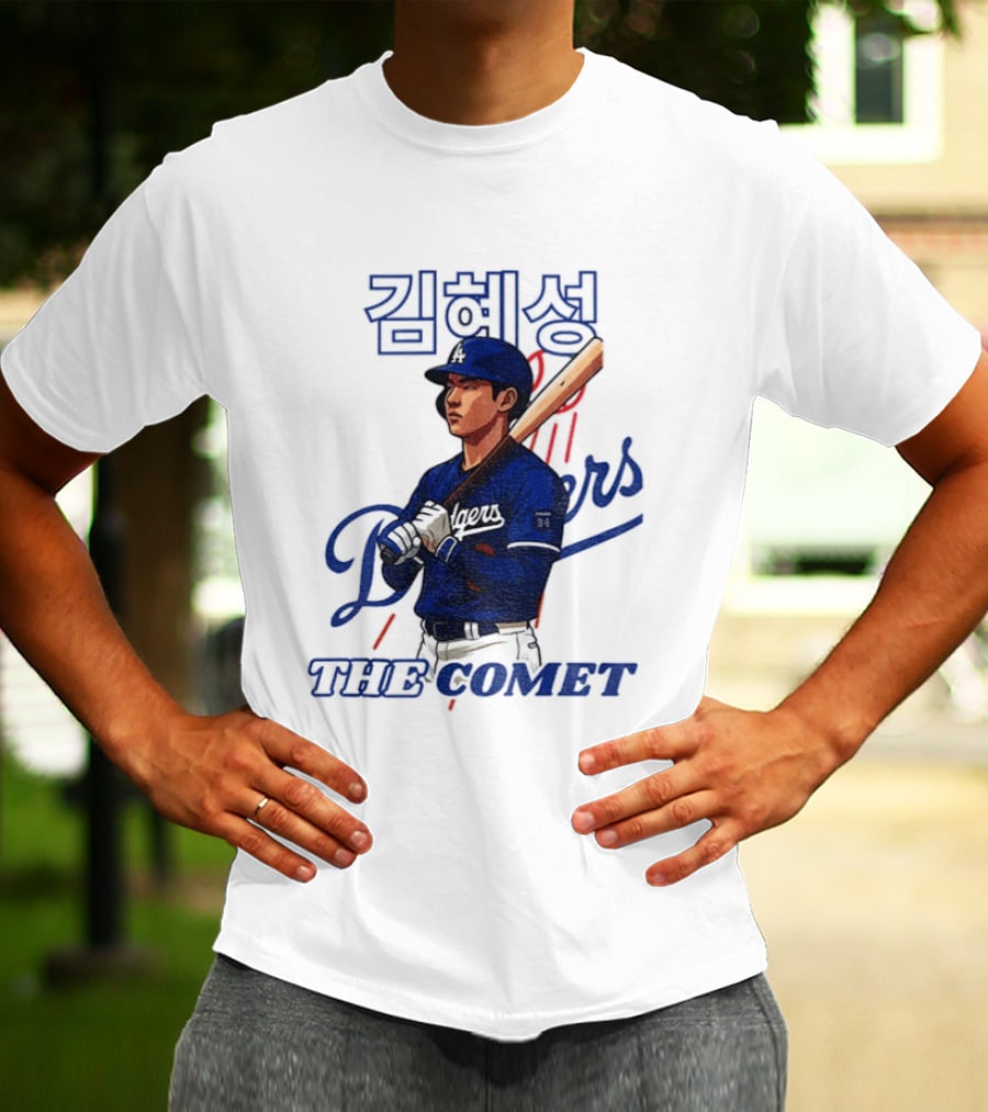 Kim Hye Seong Dodgers Baseball The Comet T-Shirt