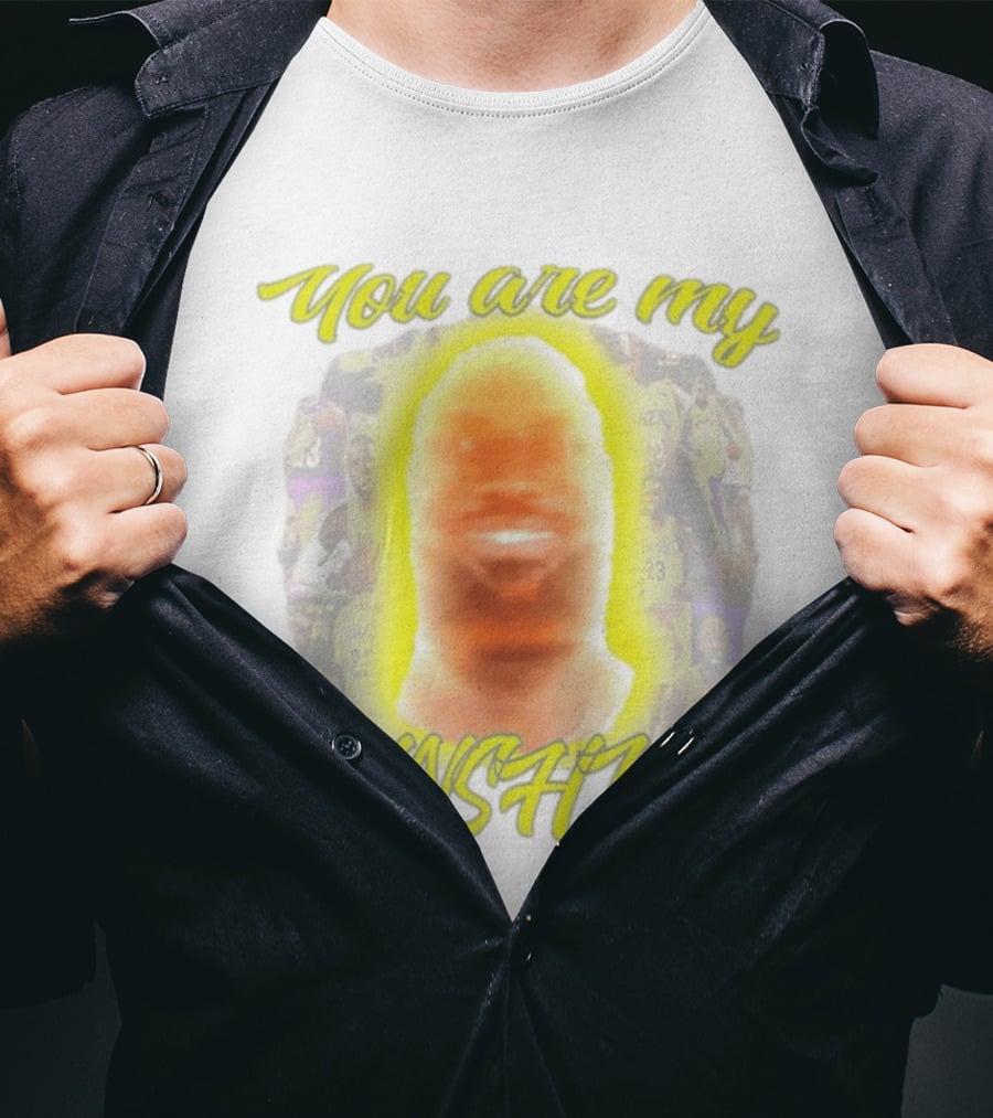 You Are My Sunshine Lebron James Lakers Basketball Lebonbon T-Shirt