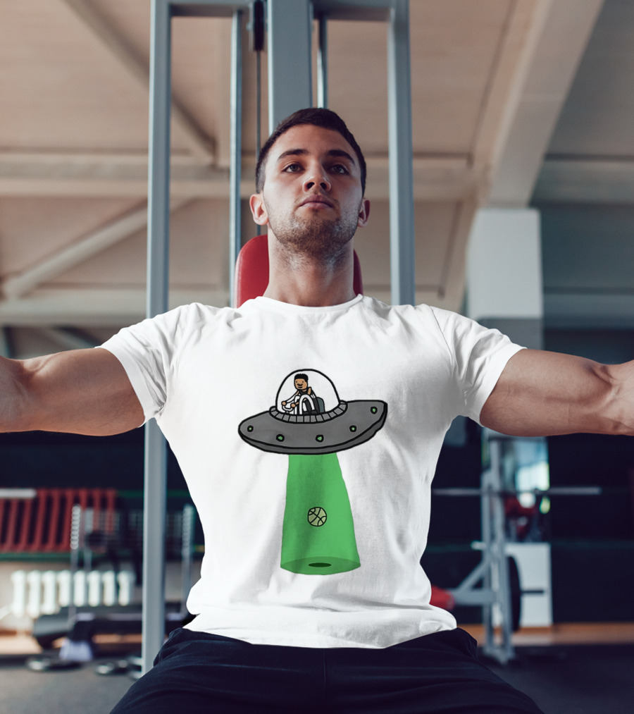 San Antonio Spurs Victor Wembanyama Wemby Extraterrestrial UFO Basketball T-Shirt