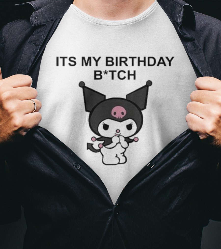 Saweetie It's My Birthday Bitch Kuromi Character Celebration T-Shirt