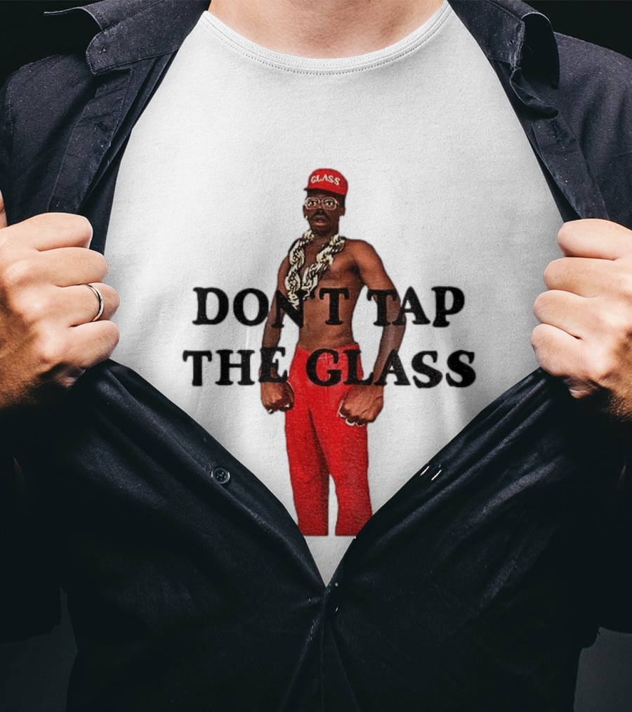 Tyler The Creator Don't Tap The Glass Red Pants Chain Glasses T-Shirt
