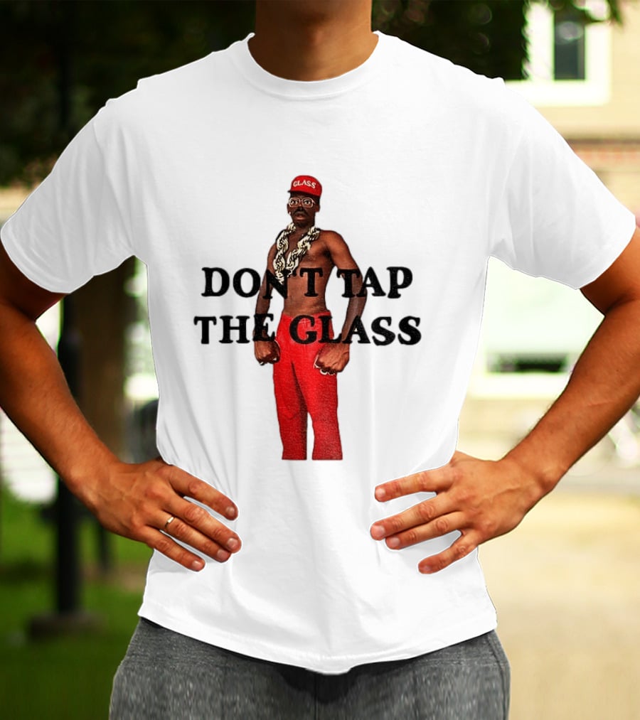 Tyler The Creator Don't Tap The Glass Red Pants Chain Glasses T-Shirt