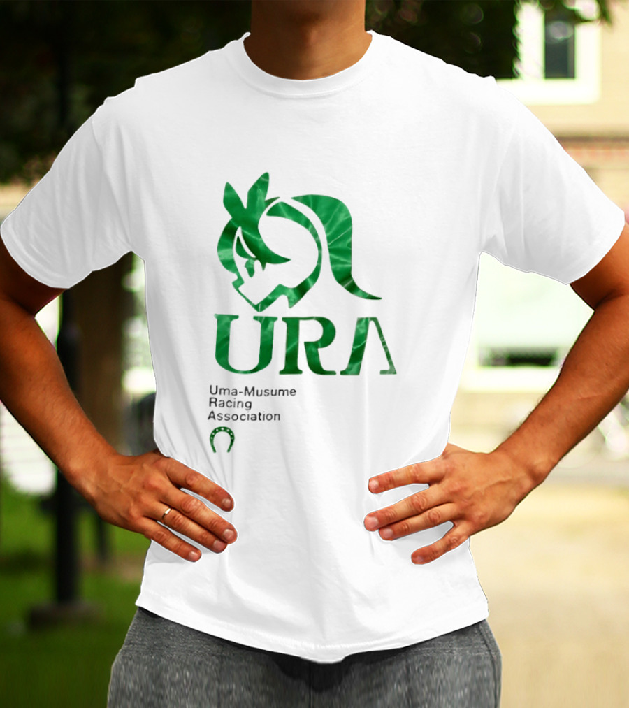 Uma Musume Racing Association URA Green Horse T-Shirt