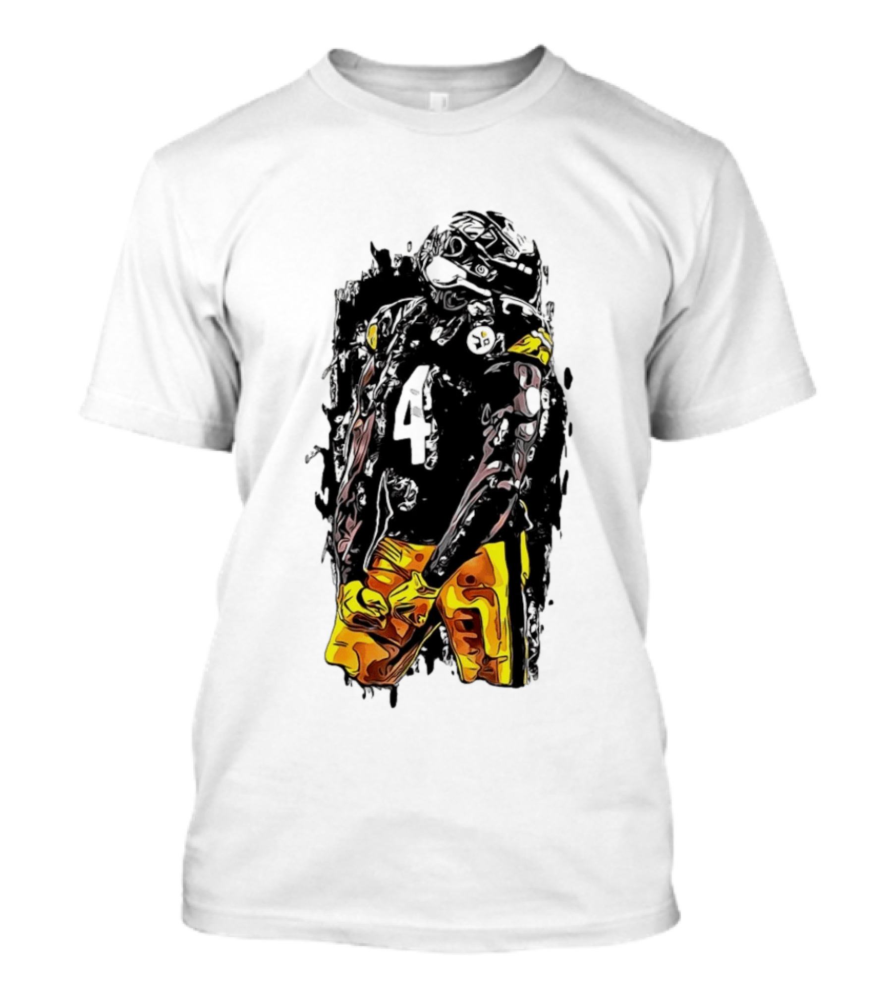 Zecharius Metcalf Metcalf Pittsburgh Steelers Black And Gold 4 DK T-Shirt