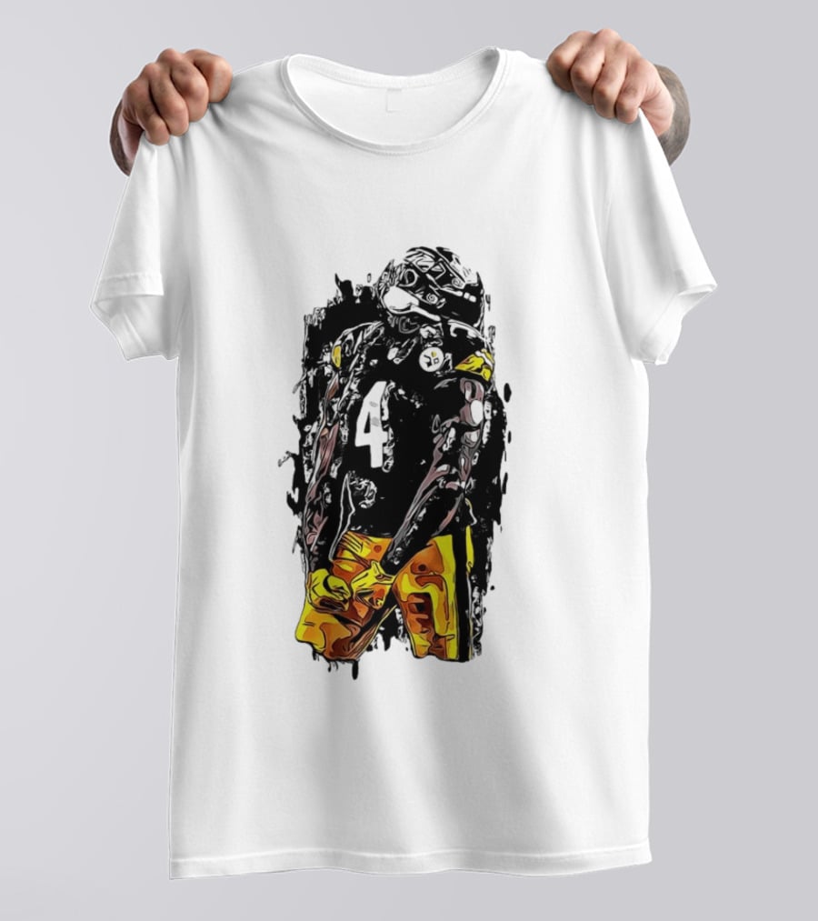 Zecharius Metcalf Metcalf Pittsburgh Steelers Black And Gold 4 DK T-Shirt