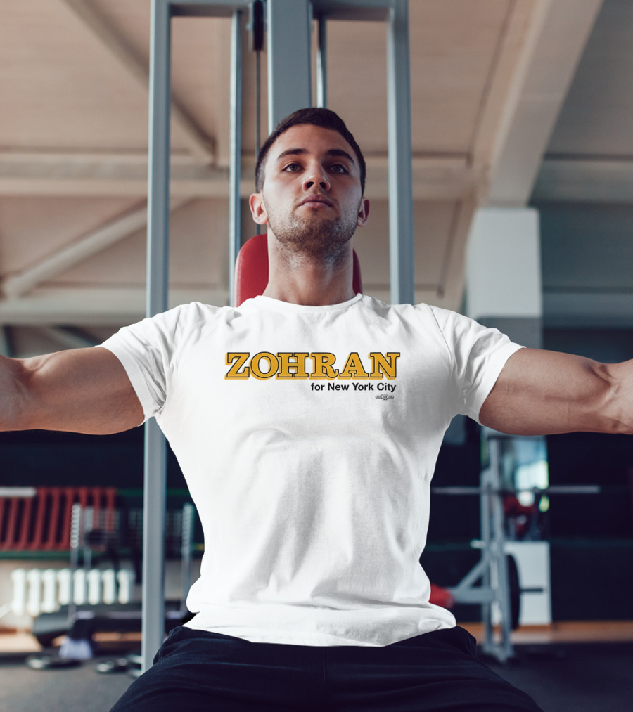 Zohran For New York City Mayor 2025 Campaign Merchandise T-Shirt