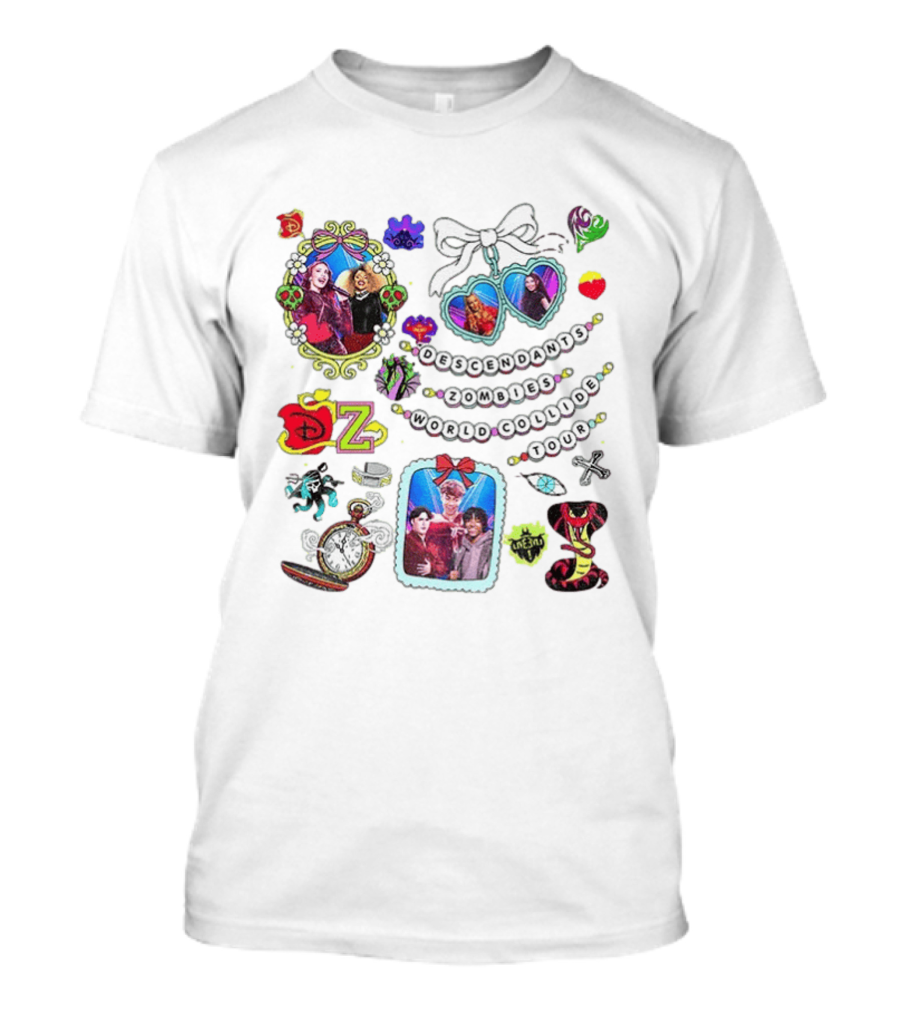 Descendants Zombies World Collide Tour T-Shirt